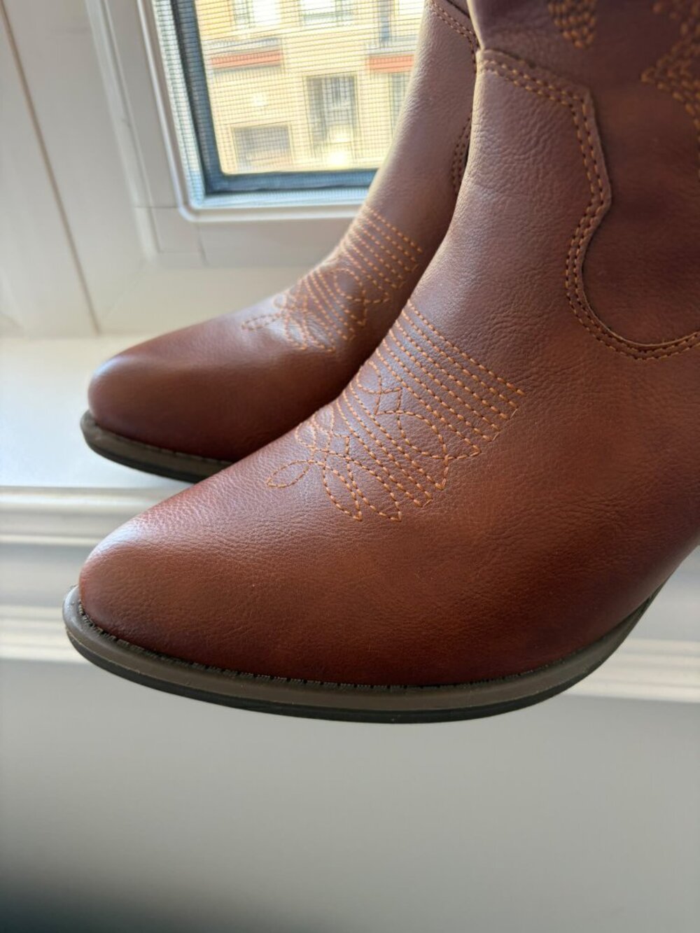 Brown Cowboy Boots - Picture 7 of 8